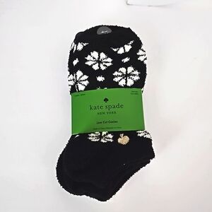 Kate Spade NWT Cozies Low Cut Socks 3-Pack